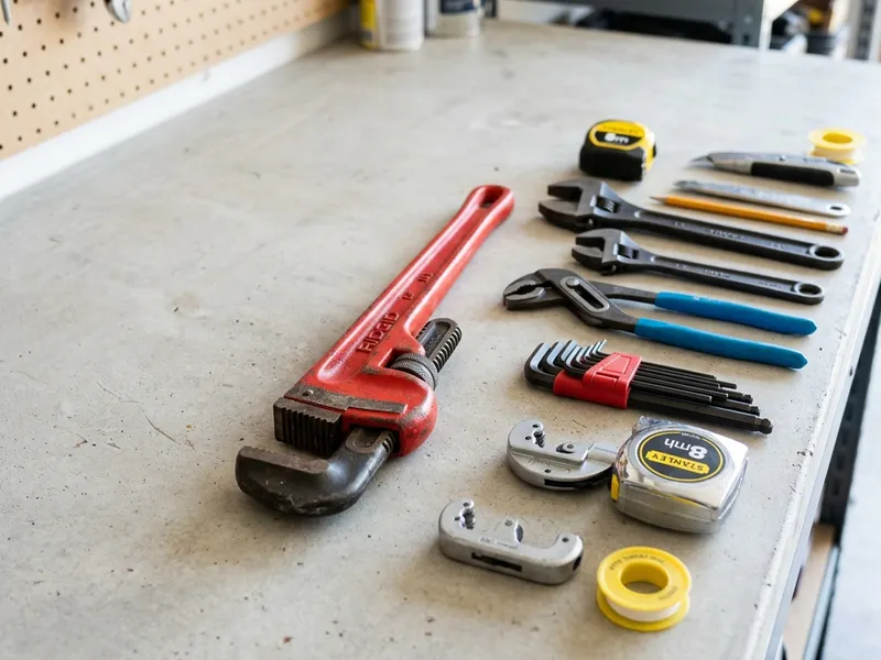 Professional plumbers in Red Wing, MN equipped with top-tier tools for residential and commercial plumbing services.